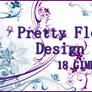 GIMP Pretty Floral Design Set 2