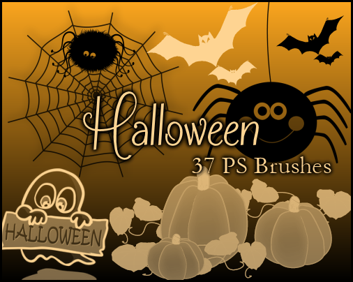 PS Halloween Brushes