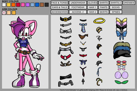 Download Furry Doll Maker Male Sonic Games