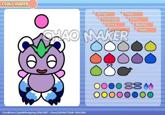 Chao Maker : geN8hedgehog : Free Download, Borrow, and Streaming
