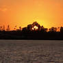 The Fiesta Island sunset.