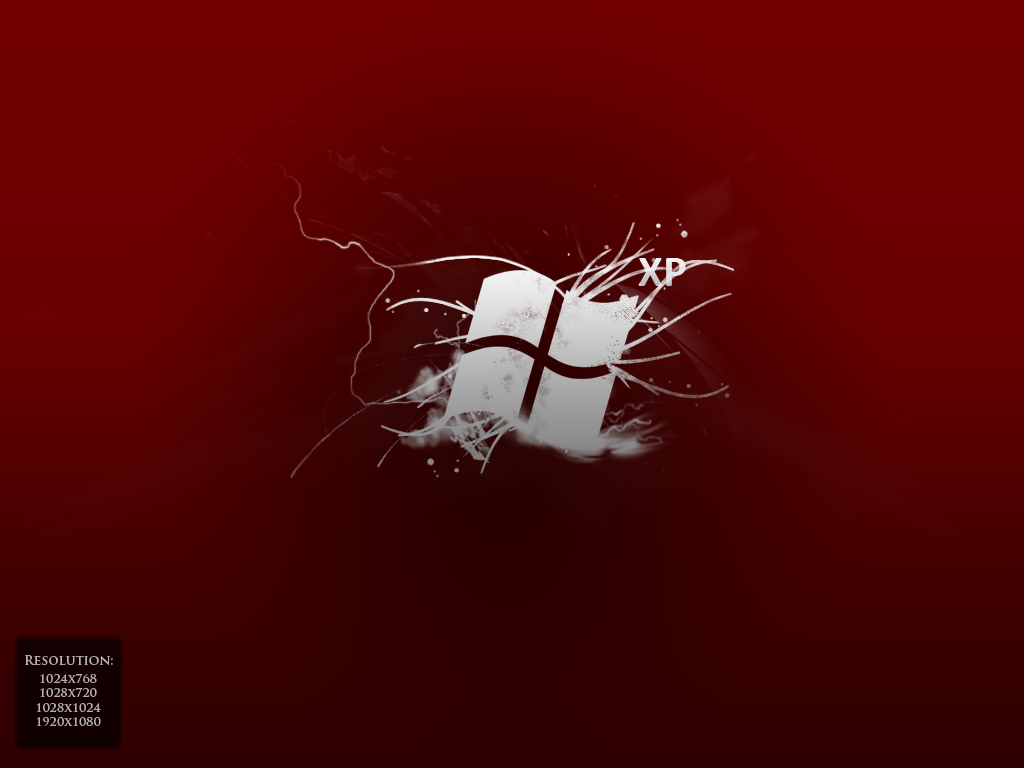 WindowsXP Red Motion Wallpaper