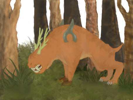 Beast in the forest by shadowfox159 on DeviantArt