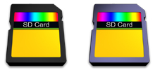 SD Cards Icons