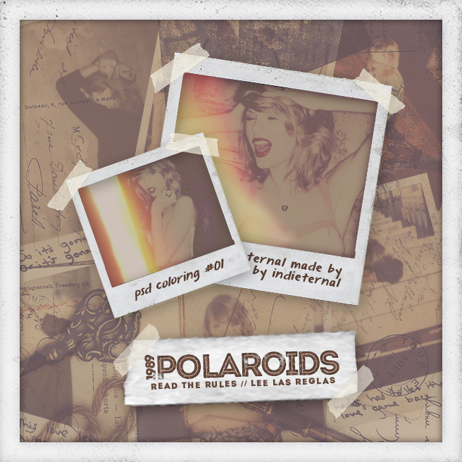 1989 POLAROIDS | psd coloring #01