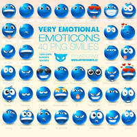 Very Emotional Emoticons