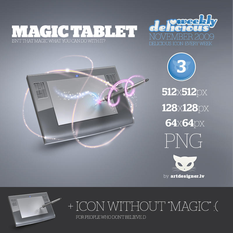 Magic Tablet Wd2 By Lazymau On Deviantart