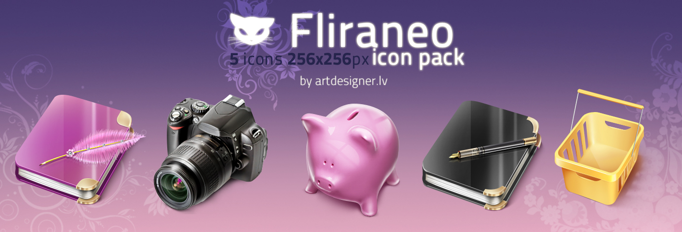 Fliraneo icon pack