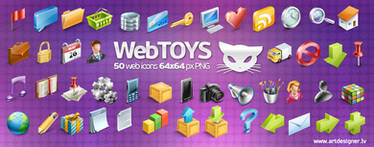 Webtoys 50 icons