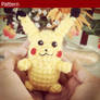 Mini Pikachu Amigurumi Pattern