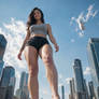 Giantess rampage 