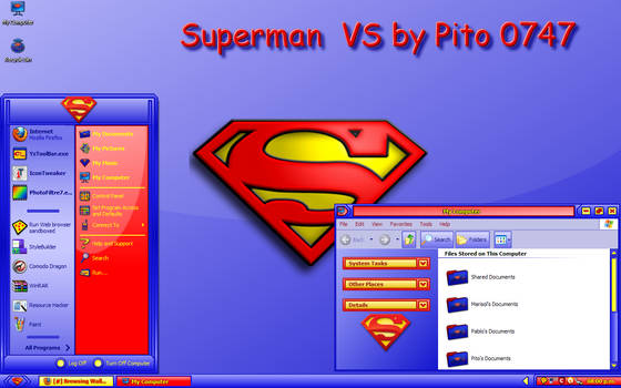 Superman vs for XP