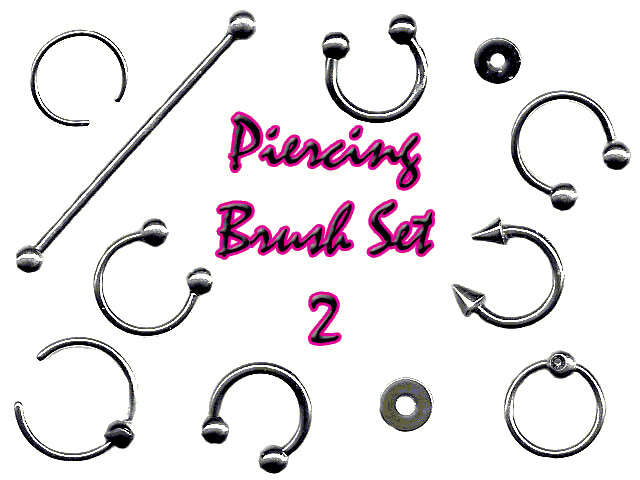 Piercing Brush Set 2