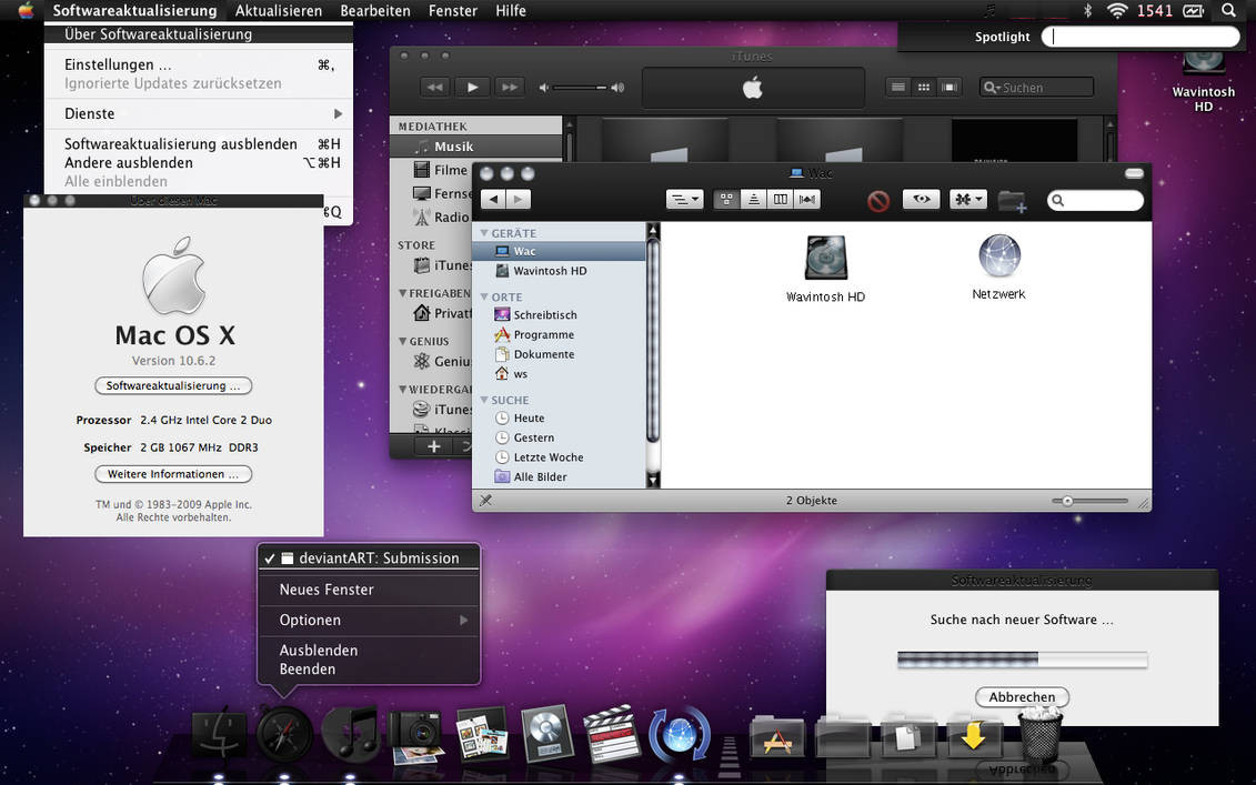 Snow Leopard Black Os X 10 6 8 Fall 2014 Update By Wavespell On Deviantart