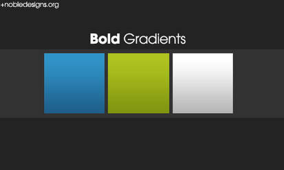 BOLD gradient pack