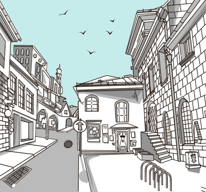 isandi street lineart WIP by Yggdrasil-of-Mitho on DeviantArt