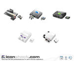 Consoles vista icons by Iconshock