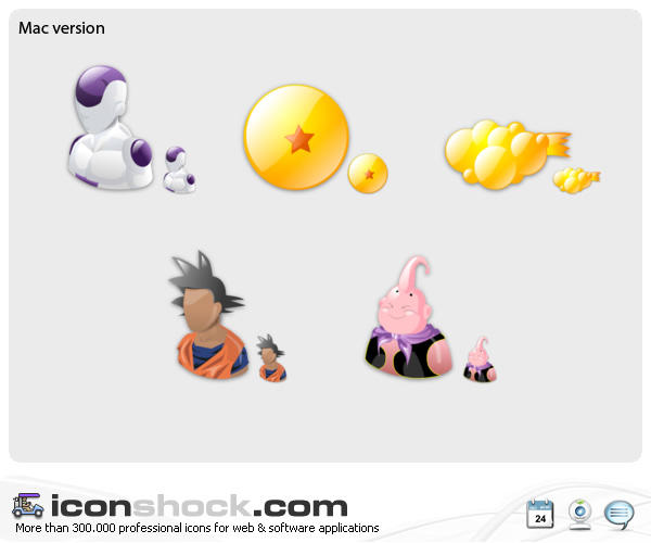 Dragon Ball Web Icons by Iconshock on DeviantArt