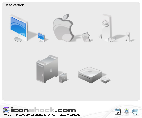 Mac Web icons