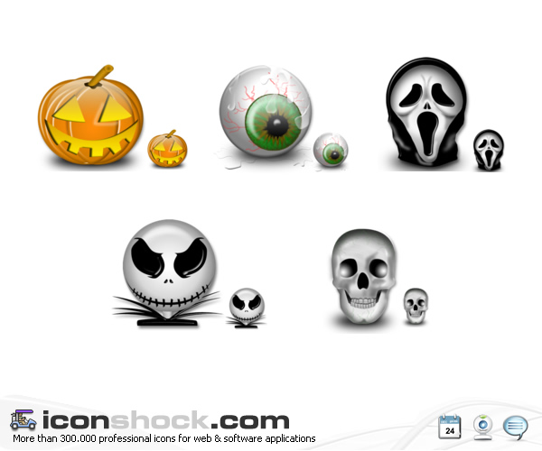 Halloween Vista Icons for WIN