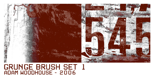 Grunge Brush Set 1