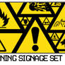 Warning Signage Set 1