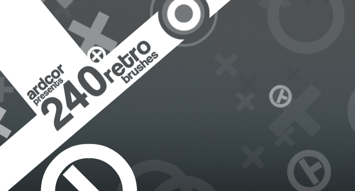 240 Retro Dynamic Brushes by ardcor