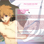 Free! Nagisa Journal Skin