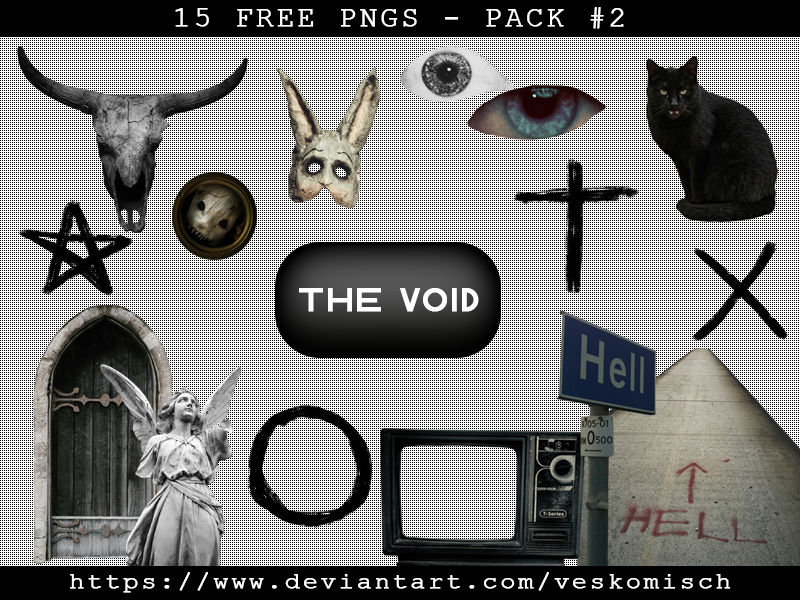 [free] png pack 2 :: the void by VesKomisch on DeviantArt