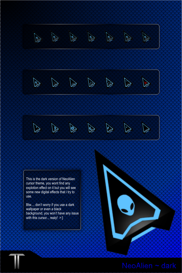 Neo Alien Cursor + 4 Colors by MP1331 on DeviantArt