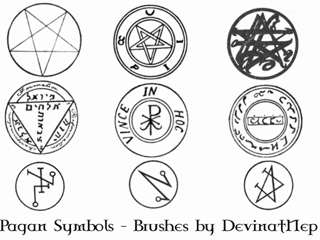 Pagan Symbols Brushes 7.0 by DeviantNep on DeviantArt