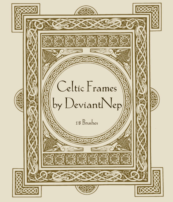 Celtic Frames By Deviantnep On Deviantart
