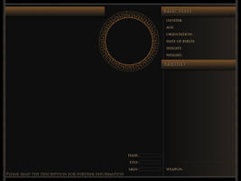 PJO OC Profile - Blank