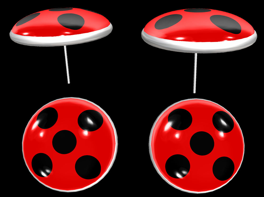 Ladybug s Miraculous Earrings Download by ShinyLightBulb on DeviantArt