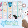 Kawaii Cats PNG PACK