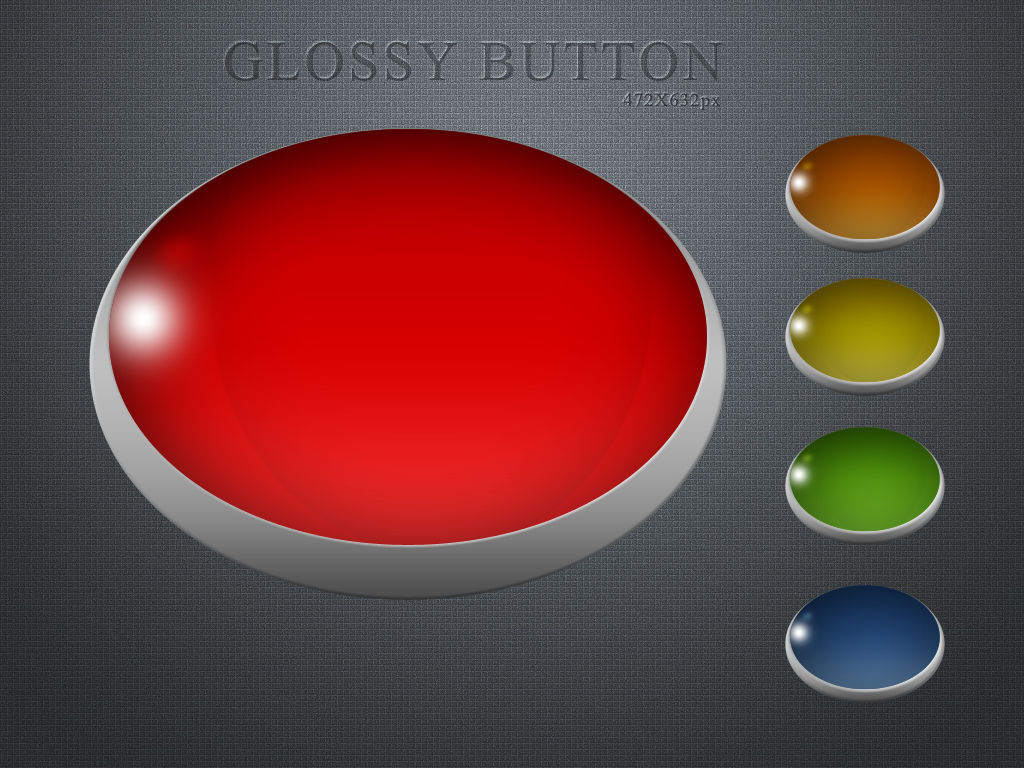 Glossy Button by jnetlakni on DeviantArt