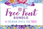 Font Bundle by YourCaptainAwesome