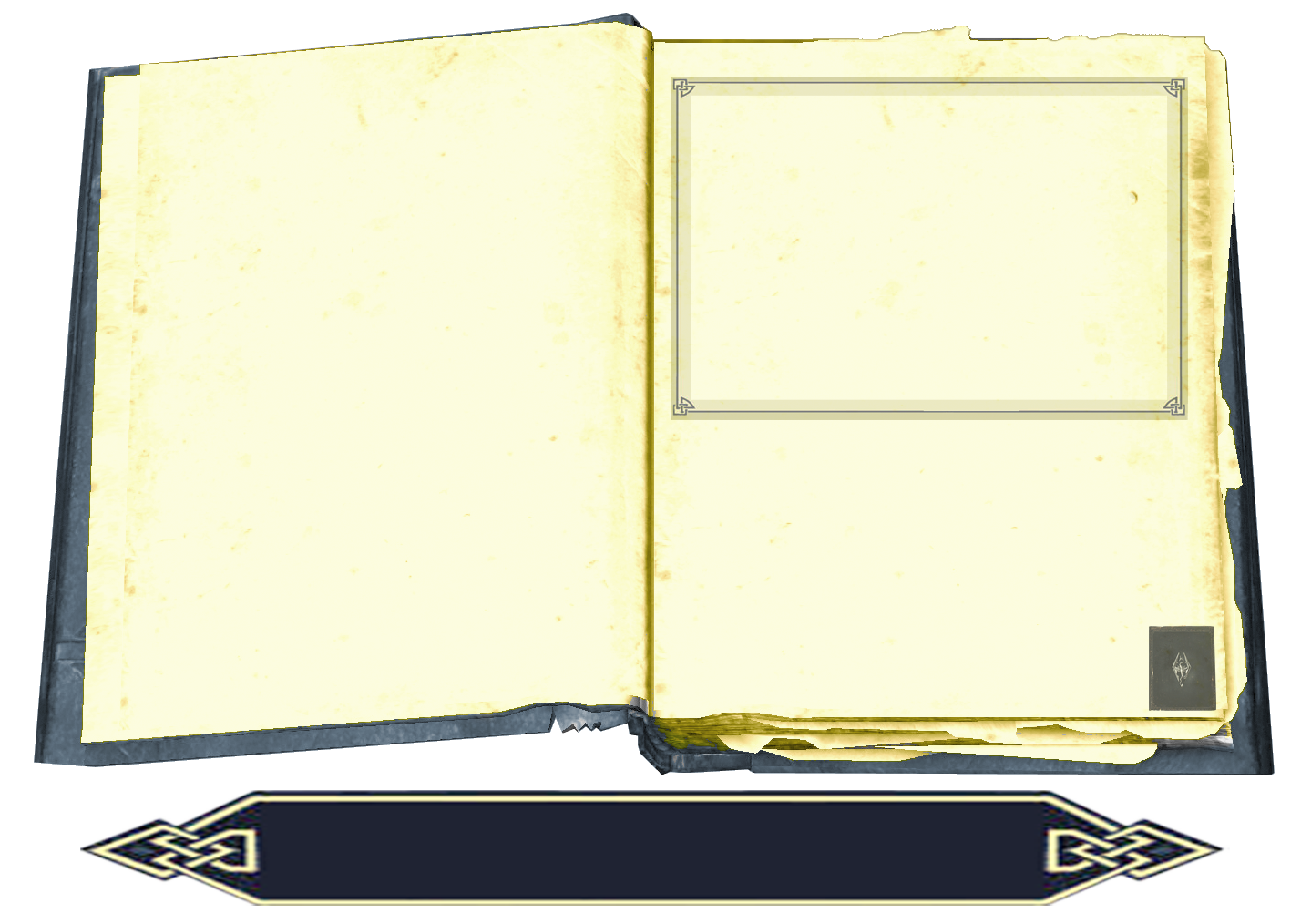 Skyrim Lore-book Template