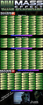 Mass Effect (Dual): Thane Soundboard