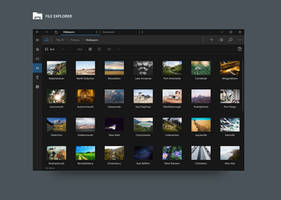 Windows File Explorer Concept