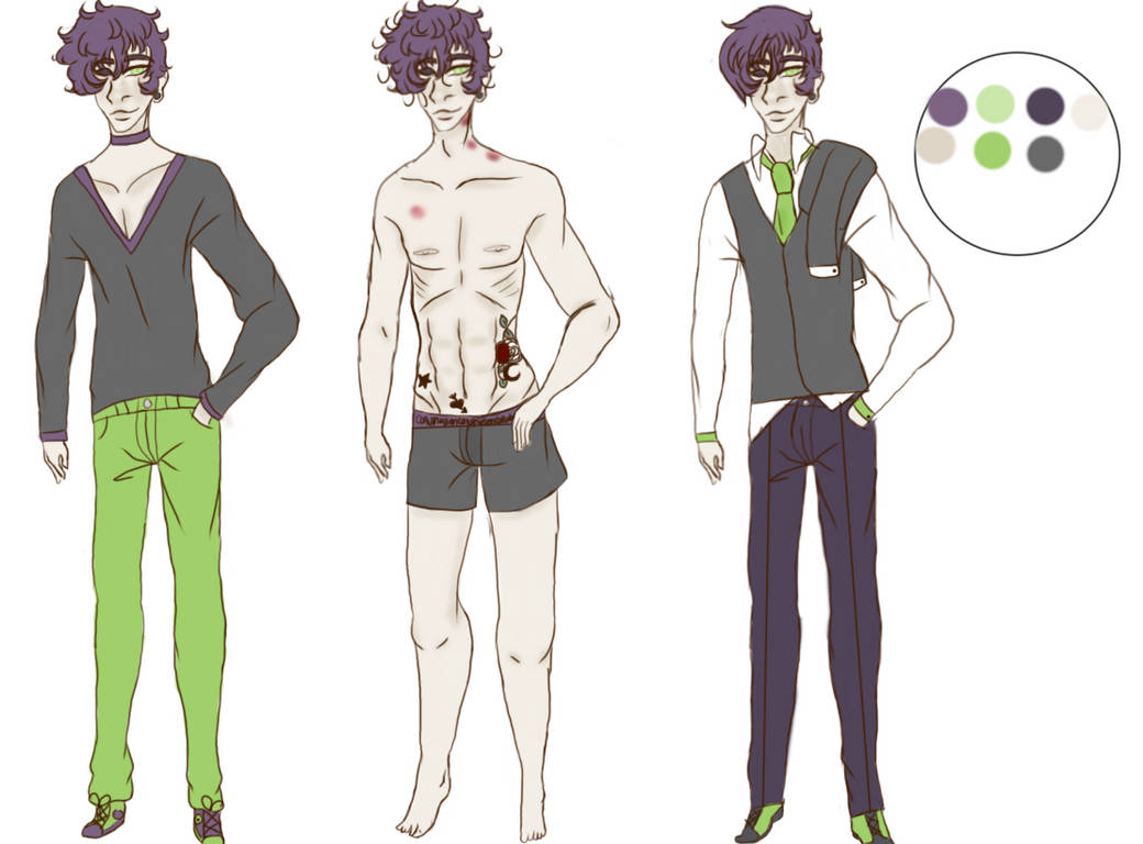 Virus ref 2018 with color pallet by PastelChocoBat on DeviantArt