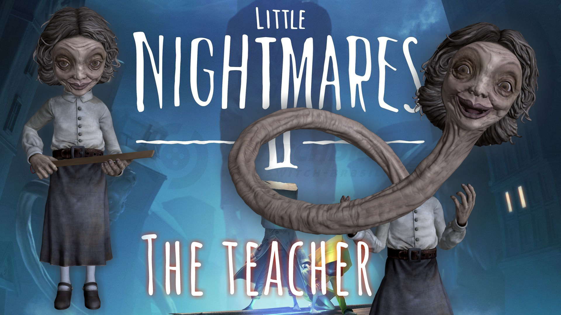 Little Nightmares 2 - Parte #6 - A professora pescoçuda 