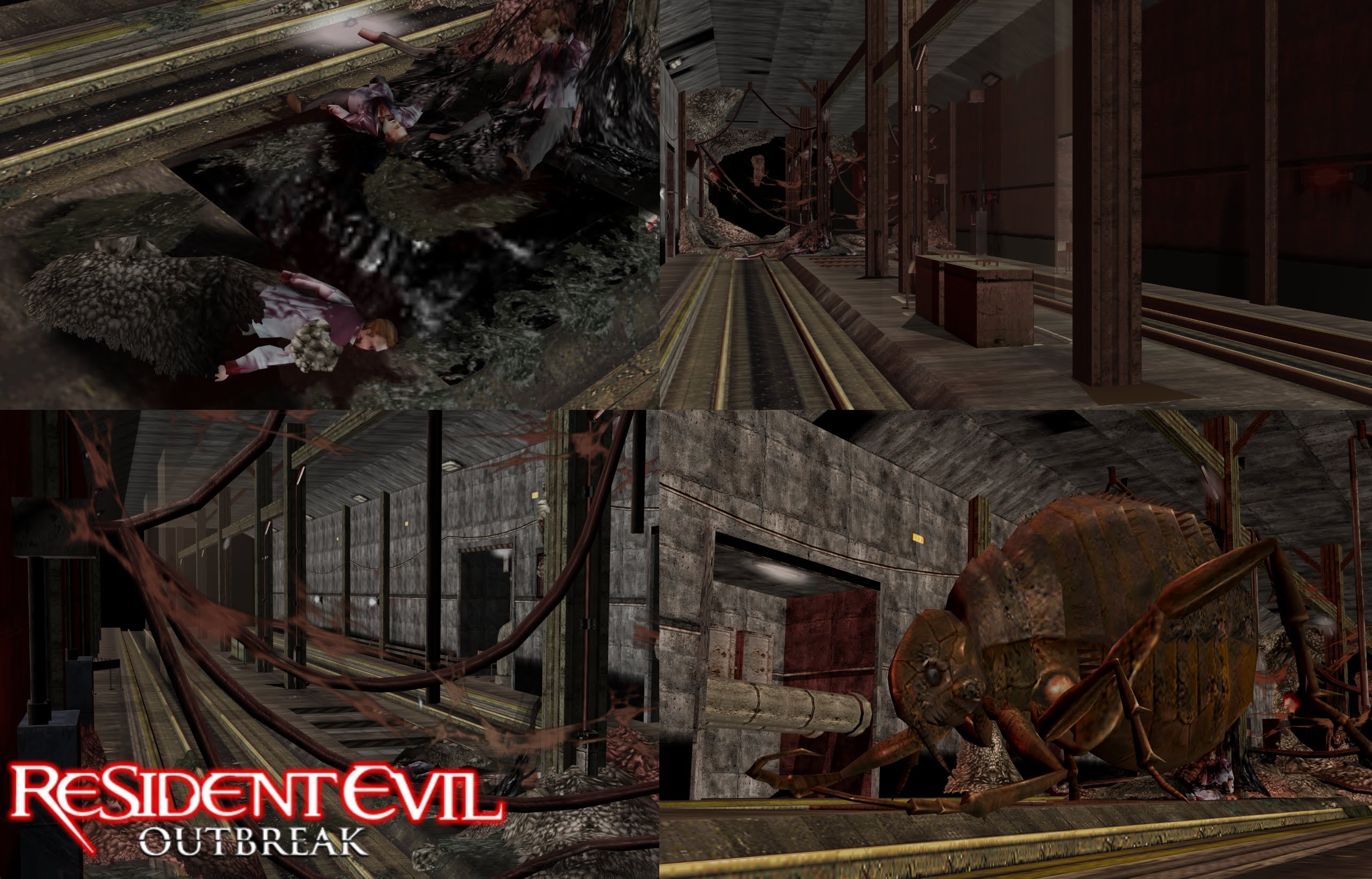 Resident Evil Outbreak East Tunnel XPS by Tyrant0400Tp on DeviantArt