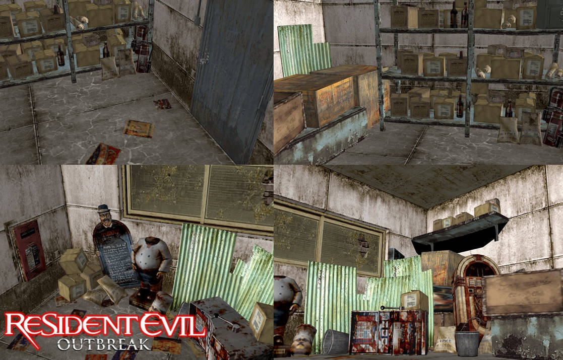 Resident Evil Outbreak Storage Room XPS by Tyrant0400Tp on DeviantArt