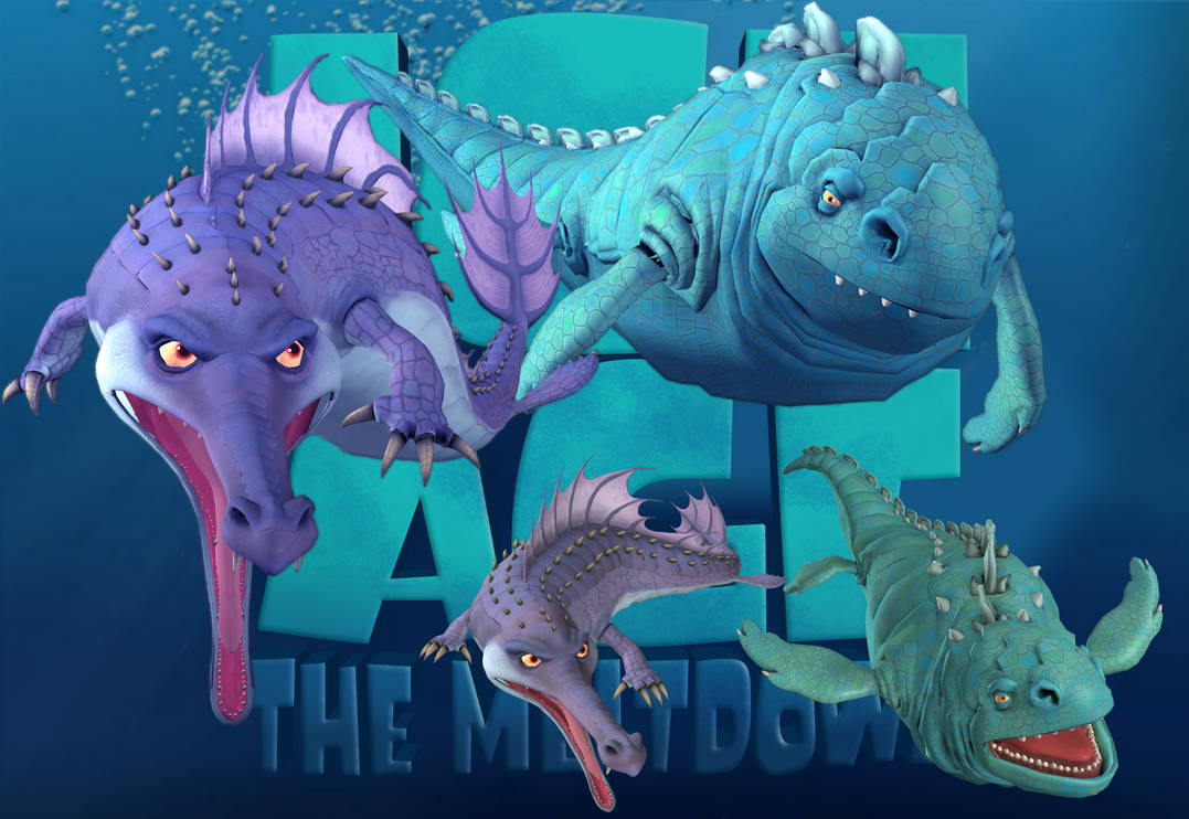 Maelstrom And Cretaceous XPS by Tyrant0400Tp on DeviantArt