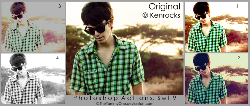 Photoshop Actions, Set 9