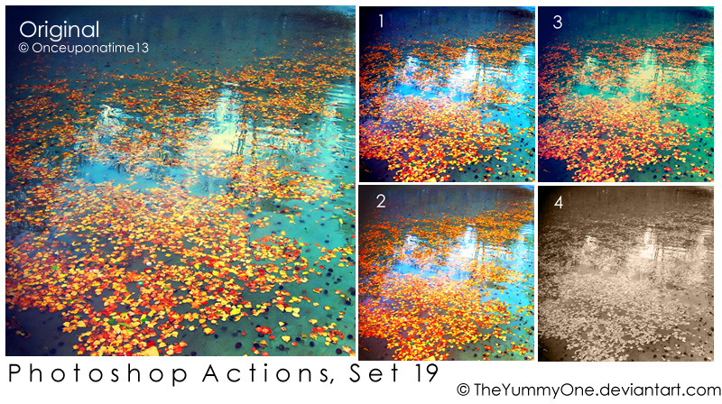 Photoshop Actions, Set 19