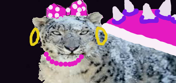 Wendy o Koopa the snow leopard