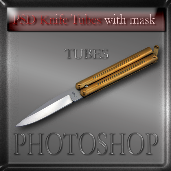 psd knife tubes with mask