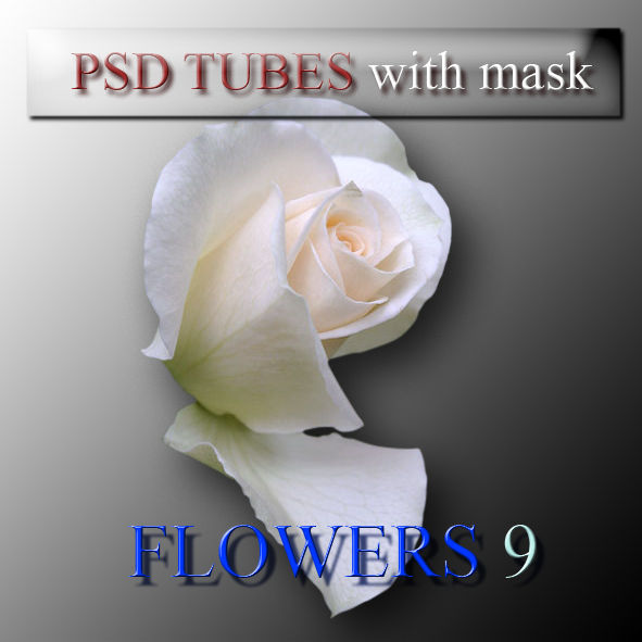 psd flower 9 tubes with mask by feniksas4 on DeviantArt